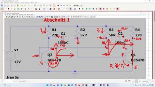 Erklärung astabile Kippstufe Multivibrator Teil 12 [upl. by Nylidnam]