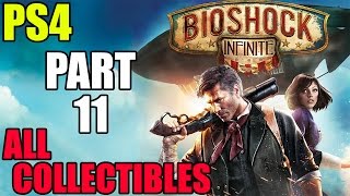 BioShock Infinite PS4 All Collectibles Walkthrough Part 11 No Commentary Gameplay [upl. by Gnoy509]