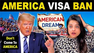 INDIANS at RISK In AMERICA 🇺🇸 Trumps Plan to Deport Everyone  America Visa kaise Milega [upl. by Eintroc]