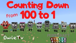 Counting Down from 1001 Numberblocks Minecraft  Count Down 1001 Song  Math Songs For Kids [upl. by Tynan378]