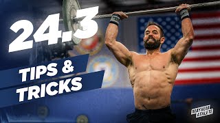 CROSSFIT OPEN 243  Tips amp Tricks wMayhem Athlete [upl. by Fifi932]