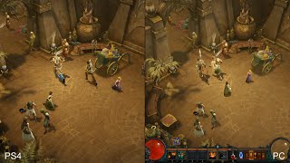 Diablo 3 PS4 vs PC Comparison [upl. by Frendel776]