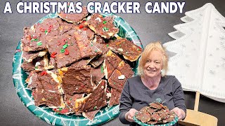 CHRISTMAS CRACKER CANDY Christmas Crack using Saltines [upl. by Yehc907]