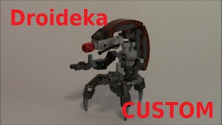 Custom LEGO Droideka  LEGO Star Wars MiniMOC [upl. by Nivloc]