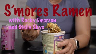 We Tried the Viral Smores Ramen Cup Noodles [upl. by Repsaj]