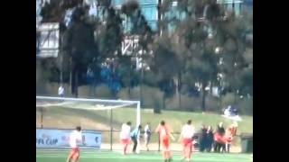 Rydalmere Lions FC  Bicycle Kick in U13 Regional Youth Team [upl. by Akemot384]