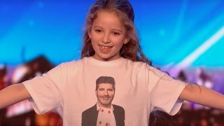 8 YO Girl Issy SHOCKS Everyone With Her Magic  Audition 2  Britains Got Talent 2017 [upl. by Jarus]