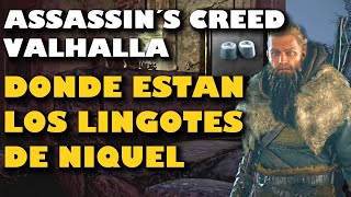 ASSASSINS CREED VALHALLA  Ubicacion Lingotes de Niquel [upl. by Azriel]