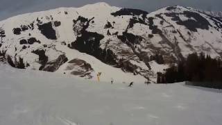 Saalbach  Piste 14 Zwölferkogel  Nordabfahrt [upl. by Reger385]