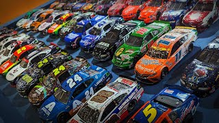 Reviewing My NASCAR 124 Diecast Collection [upl. by Ahsac124]