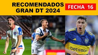 Recomendados para GRAN DT FECHA N 16 2024 [upl. by Zennas]