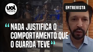 Carnaval em São Paulo Prefeito repudia agressão da GCM a folião em bloco no Centro Desnecessária’ [upl. by Alamat837]