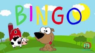 BINGO ♫ Song for Kids ♫ [upl. by Ecnarepmet]