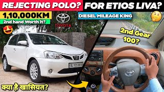 Better than Swift Toyota Etios Liva  Worth it🤔 Diesel Average  1 Lakh KM  Ownership POV toyota [upl. by Tiana]