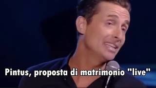 Pintus proposta di matrimonio allarena di verona in live video emozionante [upl. by Otreblig236]