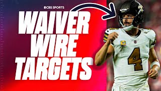 Fantasy EXPERT reveals best targets to acquire before Week 8  Fantasy Football Waiver Wire [upl. by Tonjes]