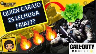 Quien es lechuga fría QUIEN CARAJOS ES COD MOBILE Lo que se sabe hasta el momento🔥✅🥗 [upl. by Medea]