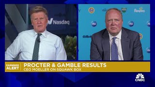 PampG CEO Jon Moeller on Q1 results sales growth and China demand [upl. by Hescock]