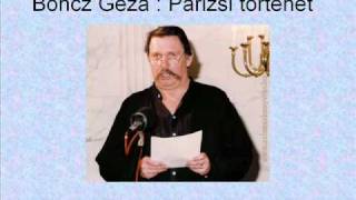 Boncz Géza  Párizsi történet [upl. by Kafka45]