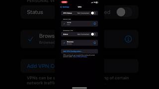 how to on vpn on any iphone shorts iphone foryou viralvideo [upl. by Scully728]