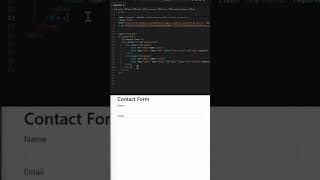 1Minute Stylish Form Design – Fast amp Simple Guide  HTML CSS amp JS Tutorial form html css js [upl. by Dorwin]