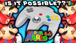 iS iT pOsSiBlE tO bEaT sUpEr MaRiO 64 uSiNg ONLY a NiNtEnDo 64 CoNtRoLleR TetraBitGaming [upl. by Beekman221]