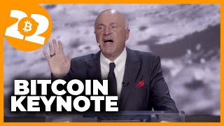 The Kevin OLeary Bitcoin Keynote  Bitcoin 2022 Conference [upl. by Sammer]