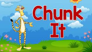 Chunk It v 3  Fun Phonics Song for Kids  Chunking  Reading Strategies  Jack Hartmann [upl. by Bozovich]