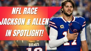 NFL MVP Race Jackson and Allen in Spotlight  Week 11 Ranking football footballchampions [upl. by Tillie]