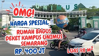 🔴 HARGA SPESIAL‼️ RUMAH 400 JUTA DEKET KAMPUS UNIMUS KEDUNGMUNDU SEMARANG [upl. by Lashond]