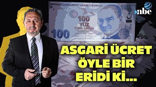 ASGARİ ÜCRETİN ALIM GÜCÜ ÖYLE BİR ERİDİ Kİ Dr Şeref Oğuzdan Çarpıcı Asgari Ücret Yorumu [upl. by Eveineg]