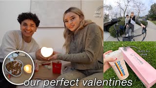 VALENTINES DAY VLOG  cute park date at home movie theater dutch luv drink [upl. by Rothwell489]