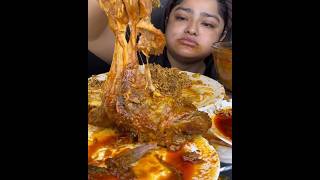 3 SPICY MUTTON RAAN CURRY WITH HYDERABADI MUTTON BIRYANI AND FRIED EGGS SPICY GRAVY JASMR MUKBANG [upl. by Notsur877]