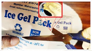 Whats Inside an Ice Gel Pack Lets find out Hindi [upl. by Hsoj955]