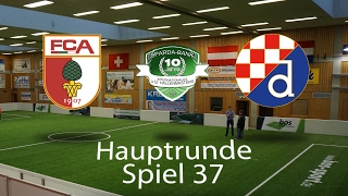 Spiel 37 FC Augsburg 40 GNK Dinamo Zagreb │U12 Hallenmasters TuS Traunreut 2017 [upl. by Homere]