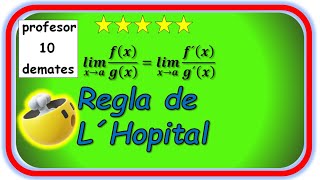 👉 Regla de L´Hopital 🔝 explicación y ejercicios  00  0 por infinito  1 elevado a infinto [upl. by Cooke]