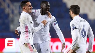 Ferland Mendy saves Real Madrid but red card controversy sparks debate vs Atalanta  ESPN FC [upl. by Neeruan]