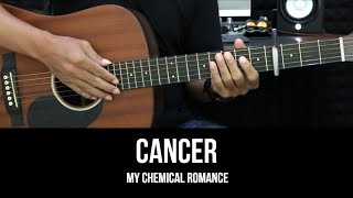 Cancer  My Chemical Romance  EASY Guitar Lessons for Beginners  Chord amp Strumming Pattern [upl. by Mulac]