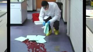 How to Clean up a Blood Spill [upl. by Leirej]