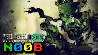 N00B Origins 058  Metal Gear Solid 3D feat Jericho Nintendo 2DS  3DS [upl. by Nabala286]