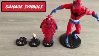 Aprende a jugar Heroclix Parte 1 Personajes [upl. by Eetnahc115]