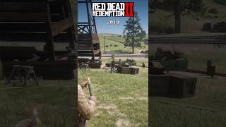 Gta 5 vs RDR2 comparison part 2 gta5 RDR2 rdr2editreddeadredemption2 gaming [upl. by Airbmac]