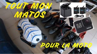 TOUT MON MATOS POUR LA MOTO [upl. by Kealey]