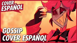 GOSSIP  Alastor Hazbin Hotel Animatic Version Completa  Cover Español  David Delgado [upl. by Airolg]