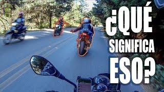 El MISTERIOSO SALUDO de motociclistas  ¿Qué significan las Vs [upl. by Skricki]