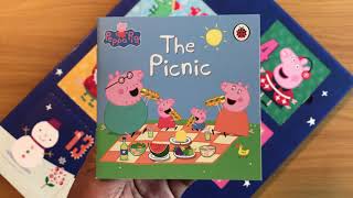 13 The Picnic Peppa Pig Christmas Advent Calendar 24 Books  Read Aloud Book for Children [upl. by Oznofla976]