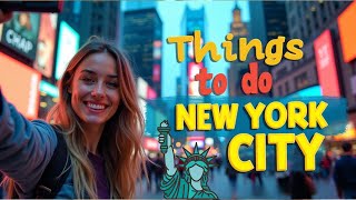 Things to Do in New York City [upl. by Norraj488]