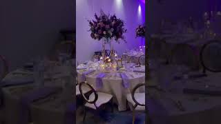 Purple Wedding at Intercontinental Houston Featuring Luxury Wedding Decor by Royal Luxury Events [upl. by Orazal]