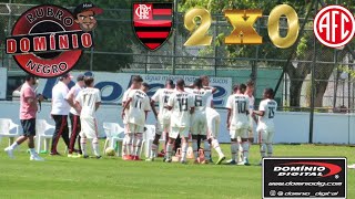 FLAMENGO 2 X 0 AMERICA MELHORES MOMENTOS CARIOCA SUB 17 [upl. by Airamat]