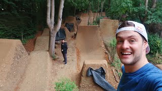 RIDING THE MOST INSANE MTB DIRT JUMPS [upl. by Savill]